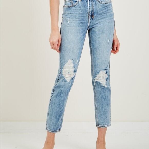 KSUBI Womens Slim Pin Skream Trashed skinny jeans size 26 - Picture 1 of 12